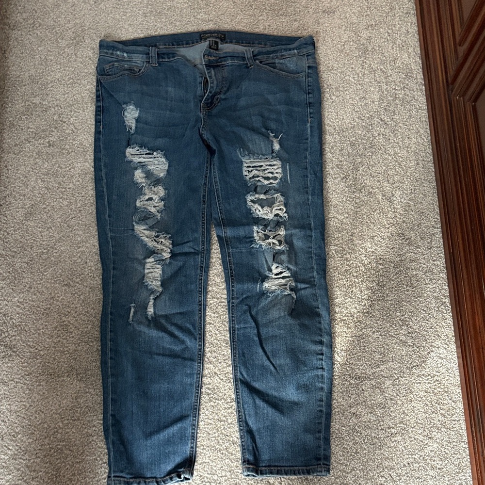 Forever 21 Classic Blue Denim